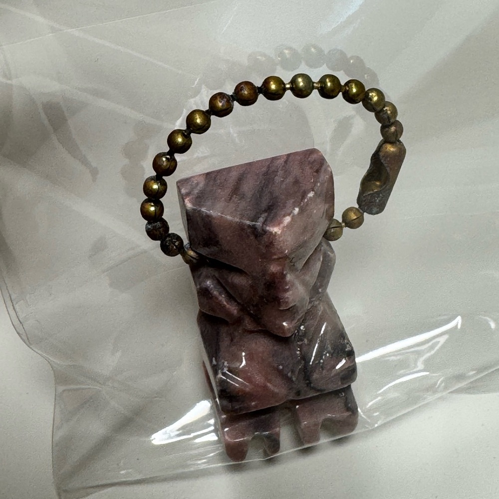 Vintage Rhodanite Figure